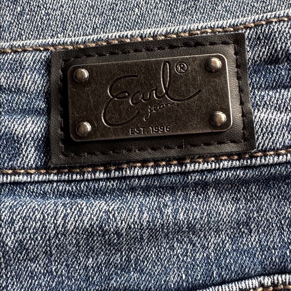 EARL Y2K Floral Design Skinny Ankle Jeans - Picture 6 of 6